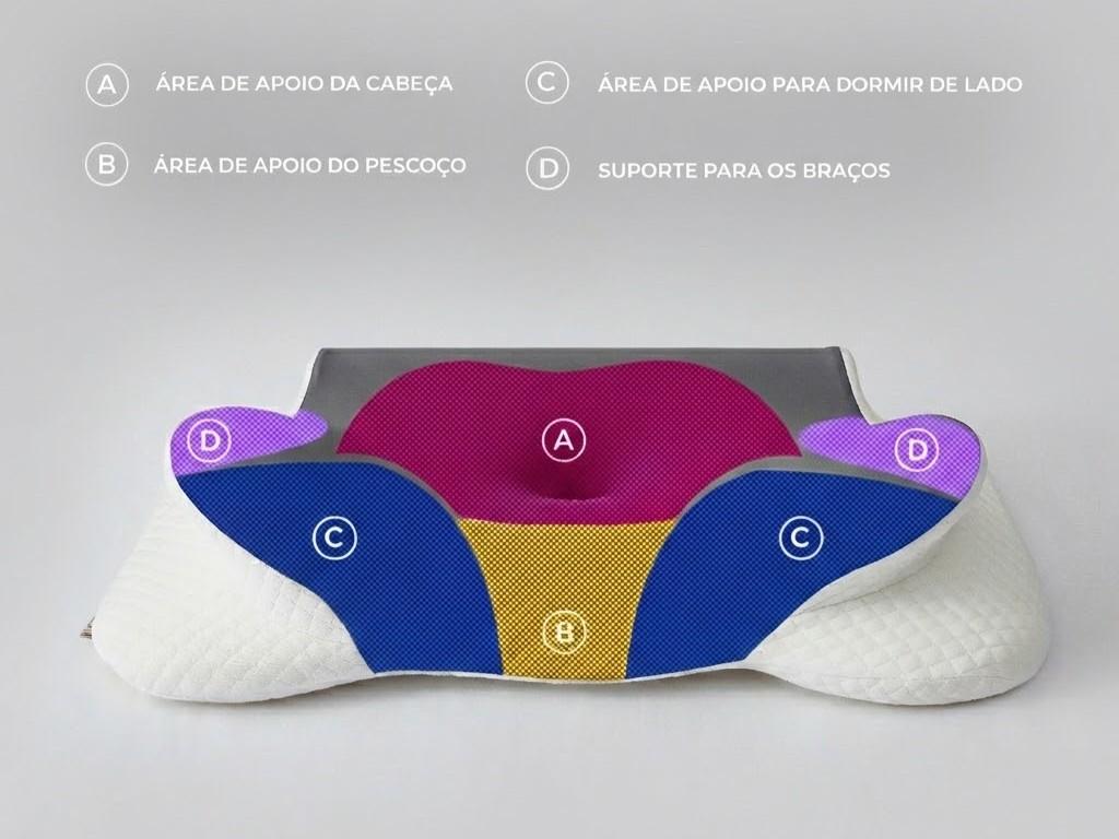 Conforto lateral e apoio anatômico do Star